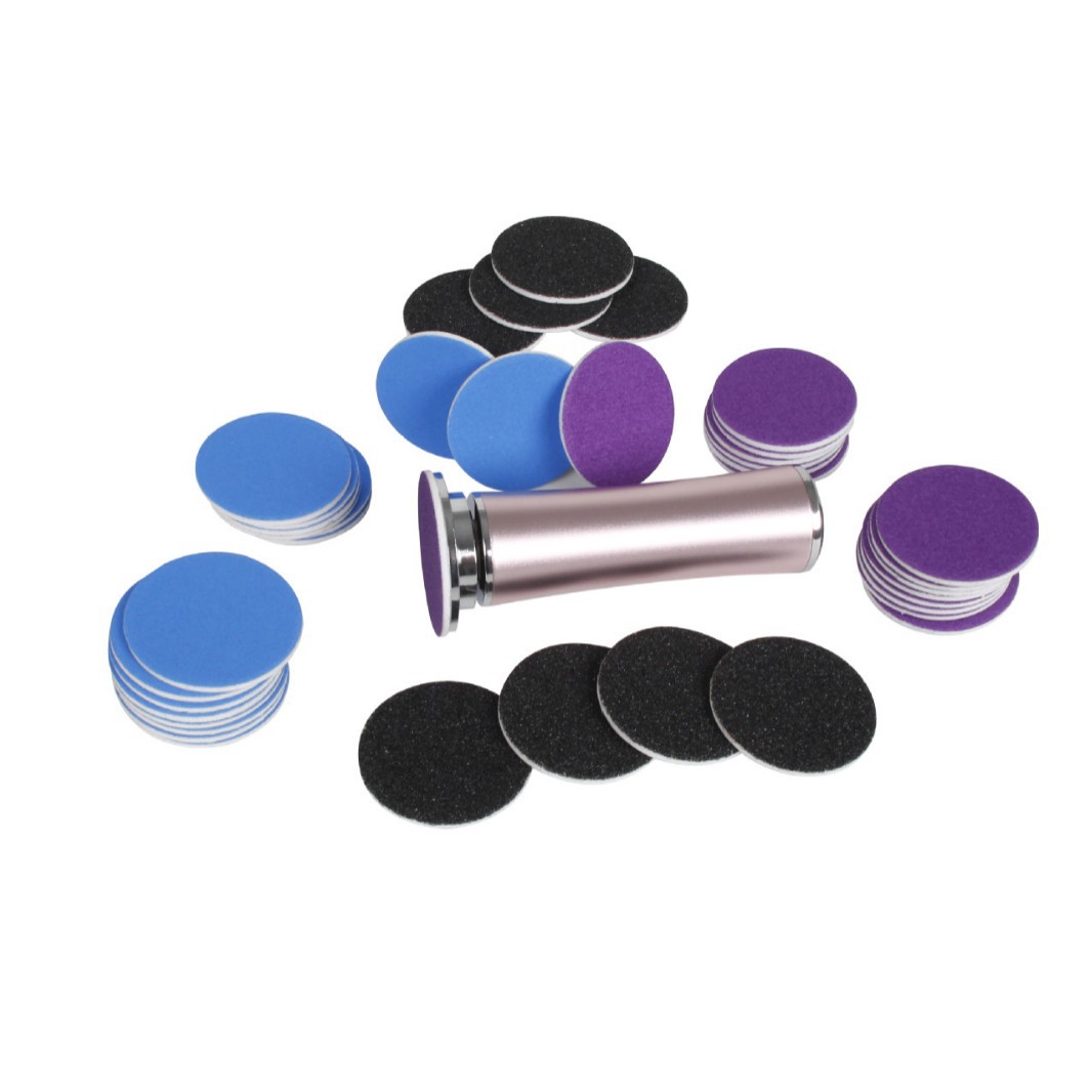 Discos de Lijado para Lima de Pies 42 mm 43 mm de Carburo de Silicio, Autoadhesivo, para Pedicura image 6