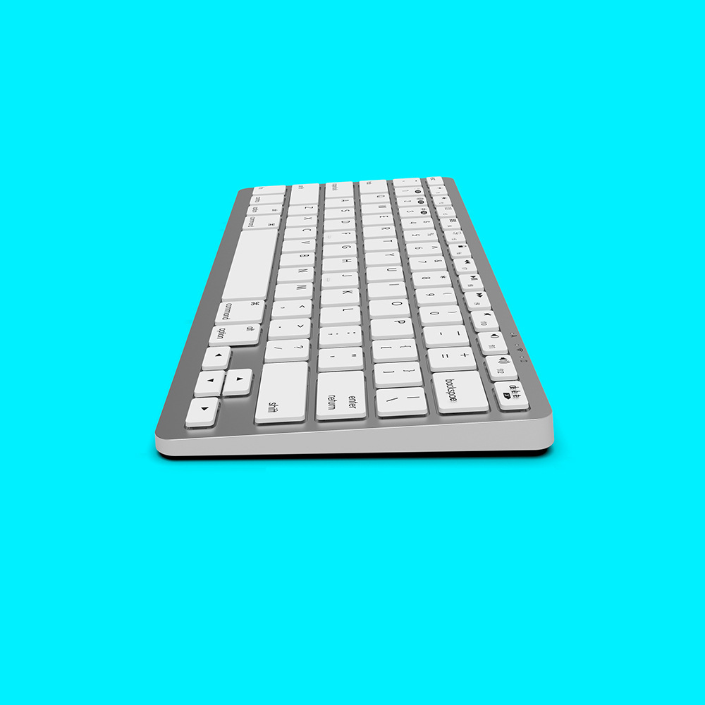 Wireless Bluetooth TypeC interface with built-in battery, ultra-thin dual mode 2.4G keyboard and mouse set_voghion.com