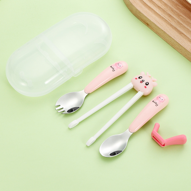 새끼 호랑이 입 세트-핑크