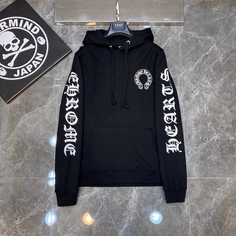 Chrome Heart Hoodie 克罗伈十字架连帽卫衣跨境宽松男女拉链帽衫|undefined