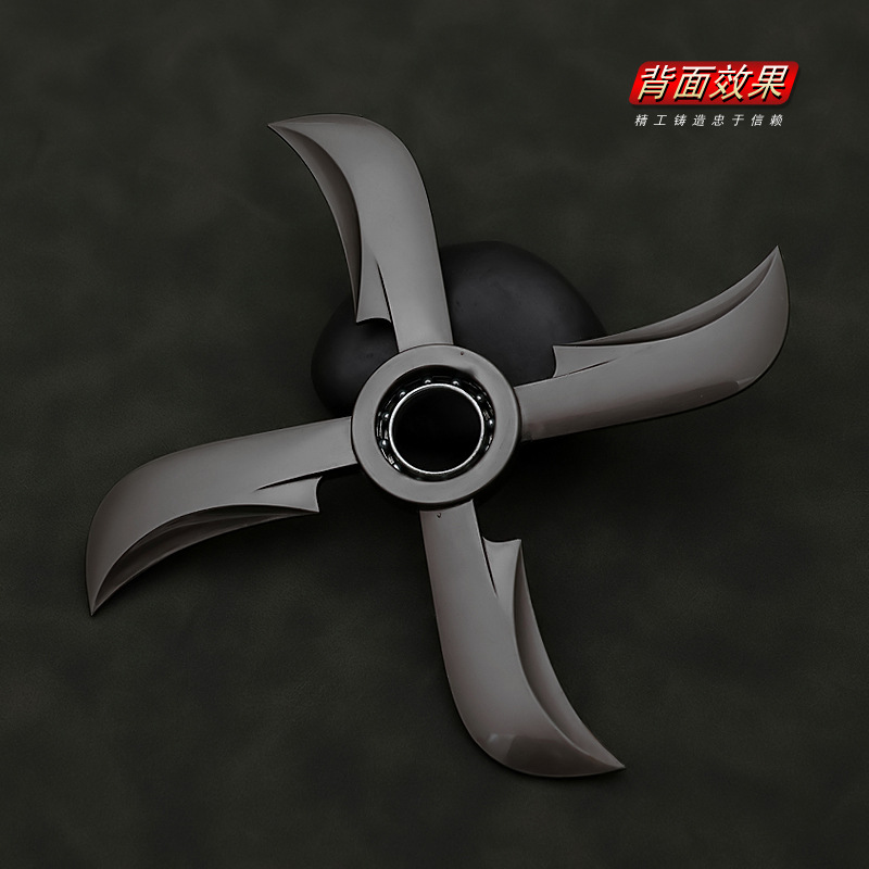火影动漫周边武器模型旋转手里剑风魔手里剑枪色武器模型-阿里巴巴