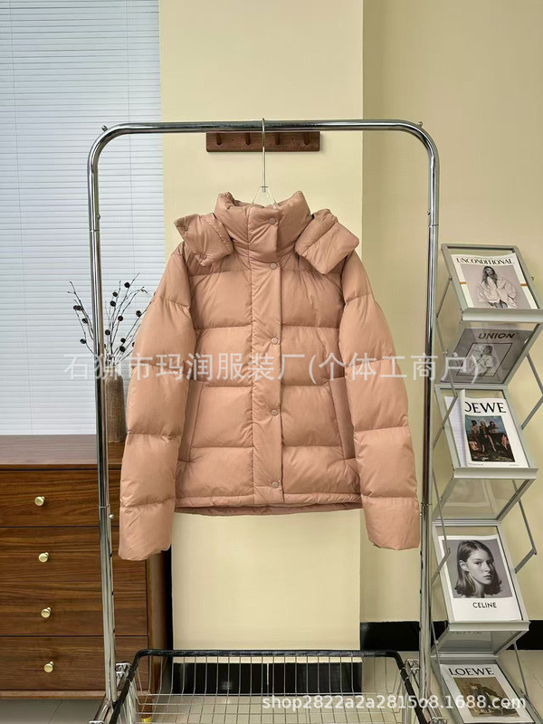 lulu平替五格经典puff泡芙女士修身性价比高版本保暖连帽羽绒服|undefined
