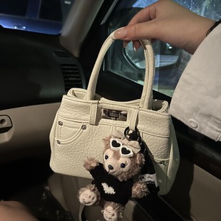 High-end portable Kelly bag women's 2024 summer Korean fashion single shoulder bag niche design casual women's bag