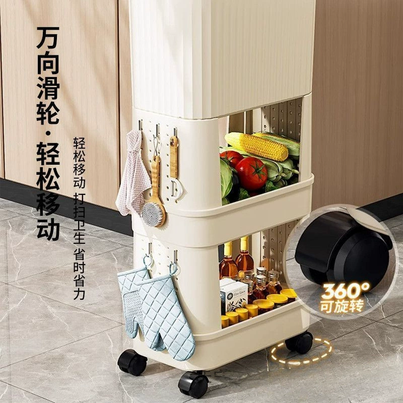 Capacious garbage can for home use, Japanese storage system