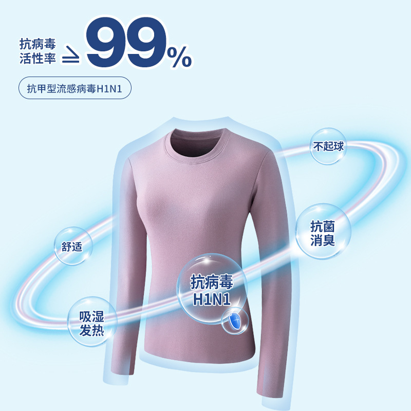 Nuevo traje de ropa interior térmica para mujer de otoño e invierno, cuello alto, color sólido más terciopelo, almacenamiento de calor grueso, ropa de otoño, pantalones largos en stock