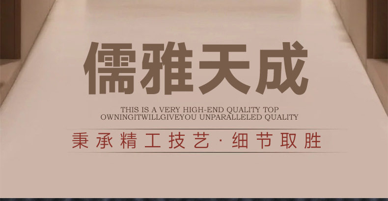 Áo vest nam vải dạ len lông cừu cổ ve nhọn hai cúc dáng ôm dài tay — Màu xanh dương chi tiết 2