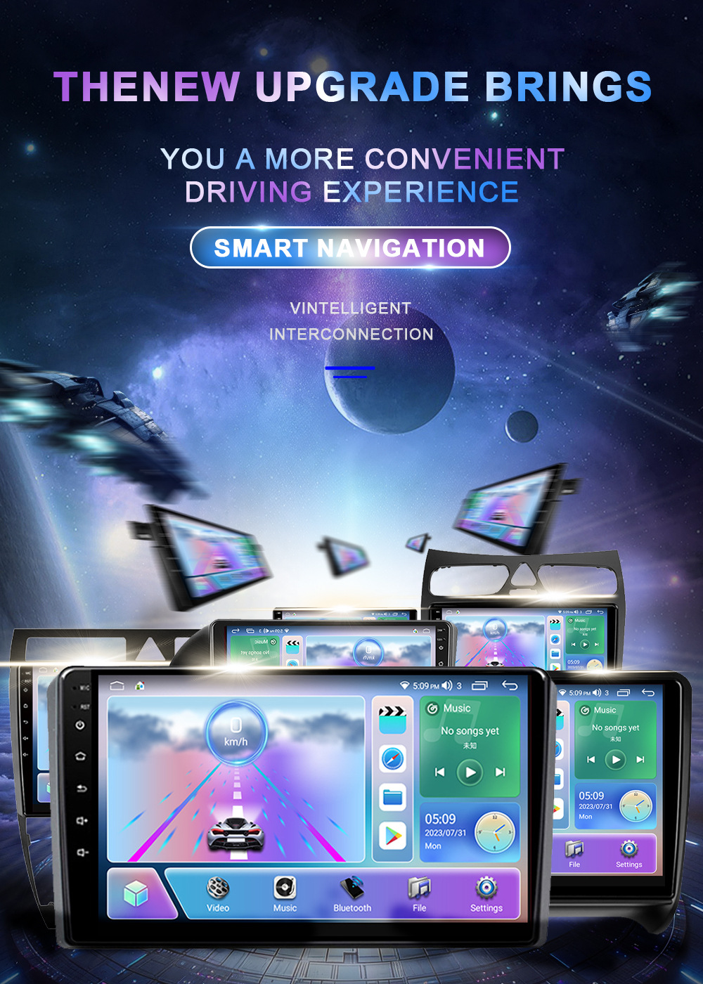Android Navigation Is Suitable for 07-11 Toyota Corolla Navigator Car Mp5 Player All-In-One Gps