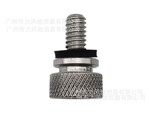 Tornillos de acero inoxidable de plata