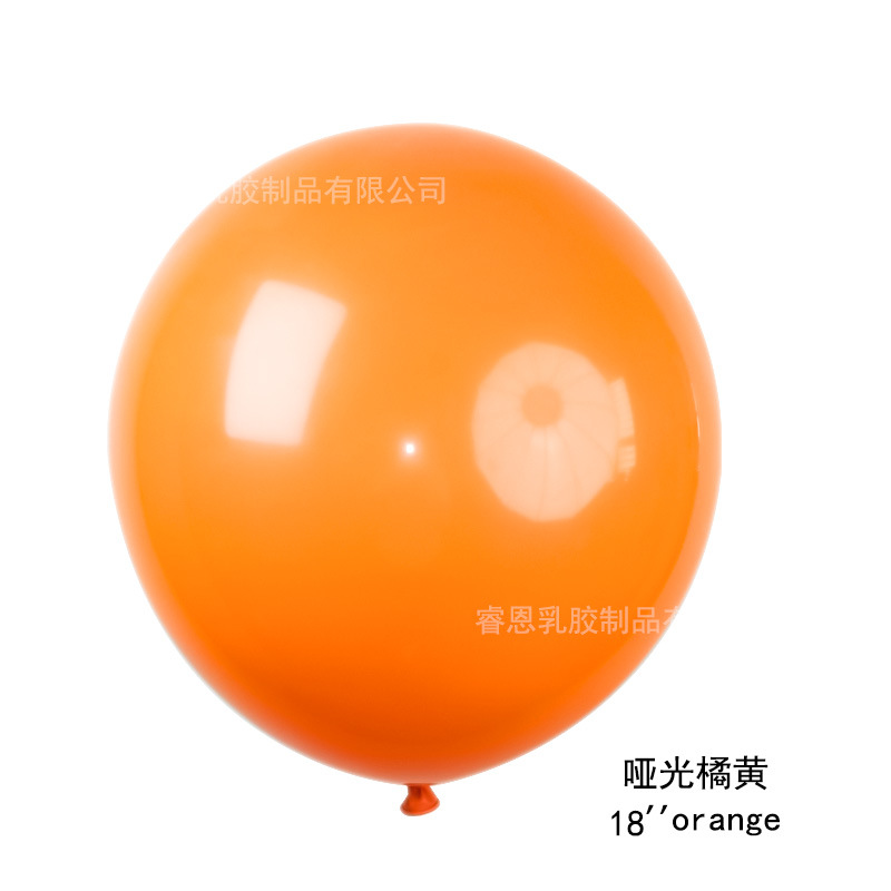 18 pulgadas mate globo decoración de la boda decoración de la fiesta de cumpleaños decoración de la habitación de la boda globo redondo traje de montaje