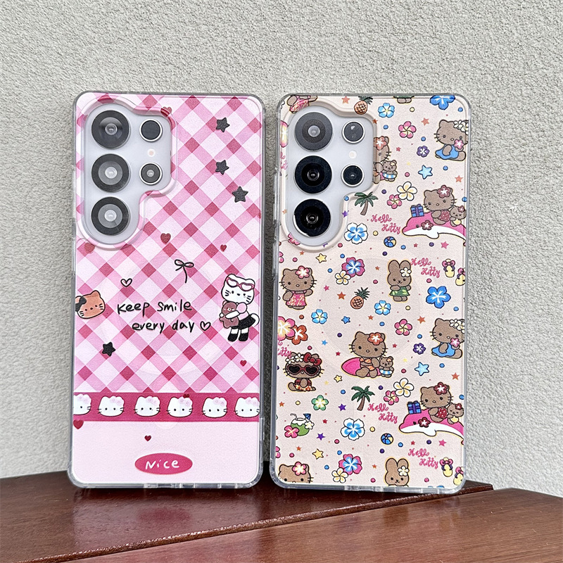 Cartoon-Themed Case Suitable for Samsung S26 Ultra Phone, Galaxy S25 Magnetic Stand, S26/24 Plus/23 Fe Korea Cartoon-Themed Case Suitable for Samsung S26 Ultra Phone, Galaxy S25 Magnetic Stand, S26/24 Plus/23 Fe Korea