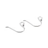 Hypoallergenic earrings stainless steel, accessory, wholesale