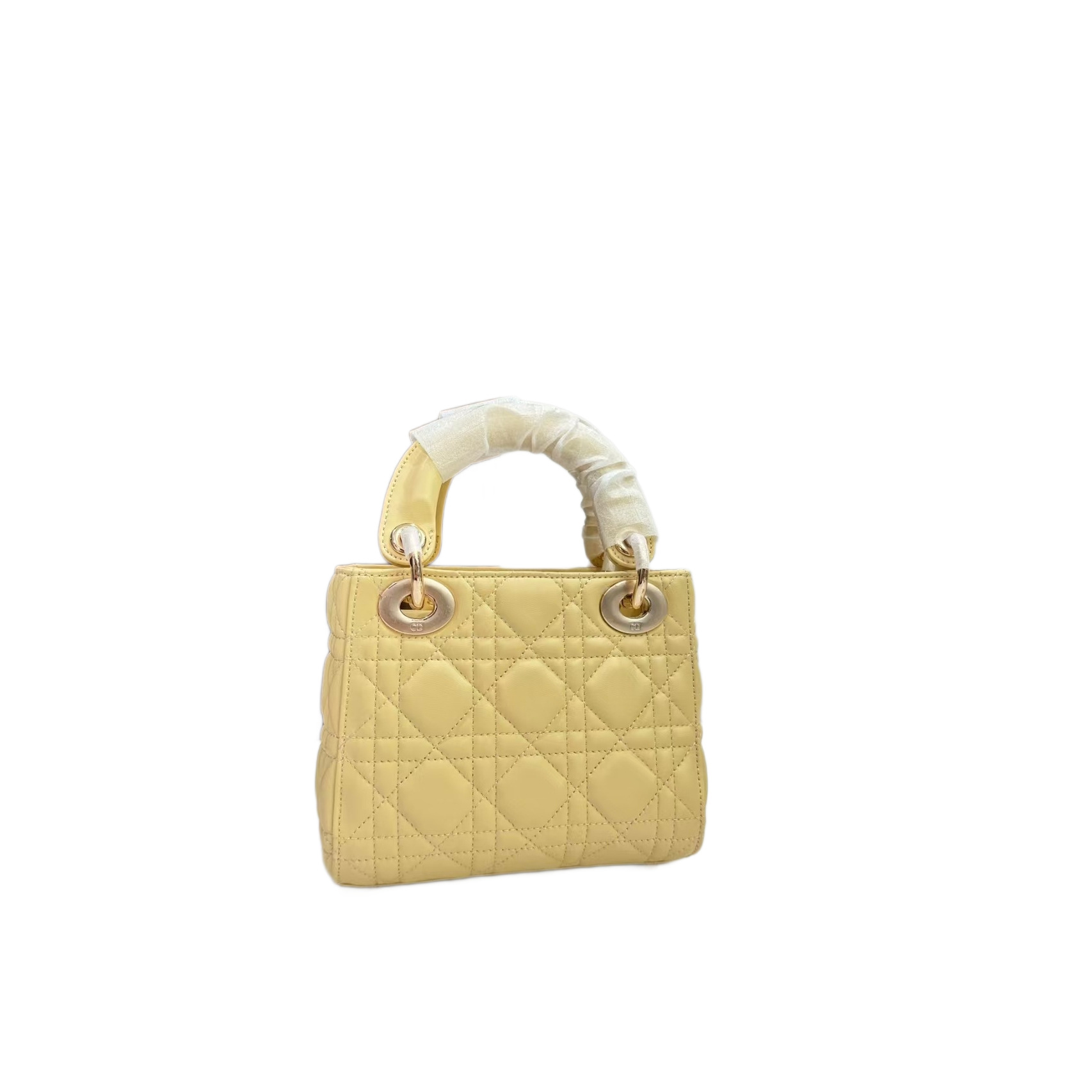 D-Style Cross-Border Lady's Lambskin Handbag, Quilted Small Square Bag, Fashion Versatile Shoulder, Hand-Carry And Crossbody Bag - Thumbnail 5
