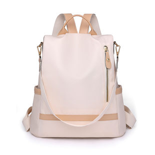 Capacious fashionable summer travel bag, one-shoulder bag, universal brand backpack
