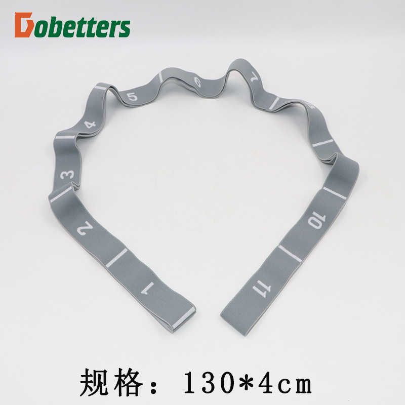 Multi-segmento de corrección de la banda digital de crisantemo cuerda de fitness yoga Danza Latina banda elástica banda de estiramiento posición número de banda