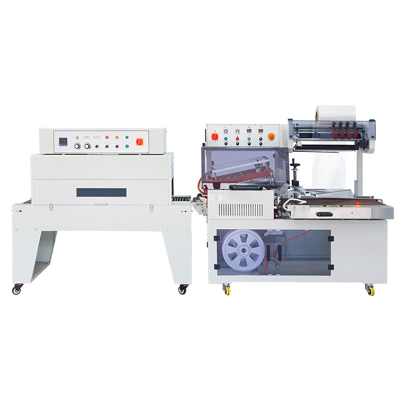 Máquina de corte automática en forma de L DQL5545S alta mesa contractor térmico DSD4520 máquina de corte y contracción image 6