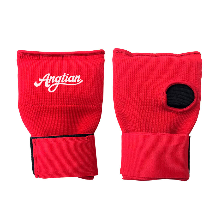 Fábrica Angtian guantes de gel de punto medio dedo guantes de boxeo de entrenamiento de lucha image 4