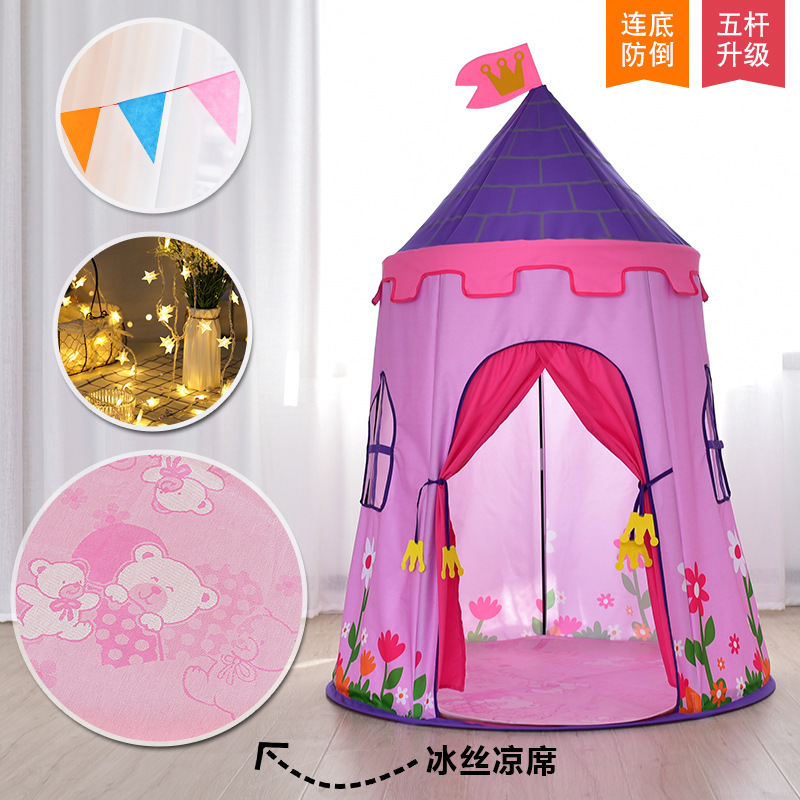 Mochila para niños tiendas de campaña Oxford casa de juegos para padres e hijos, juguetes de rastreo, libros de tela para bebés de clase A pueden morder