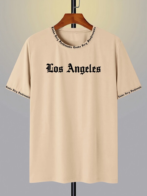 国境を越えた男性カジュアルプリントtシャツ欧米の大サイズアマゾンの新しい通気性ニット上着卸売りブーム|undefined