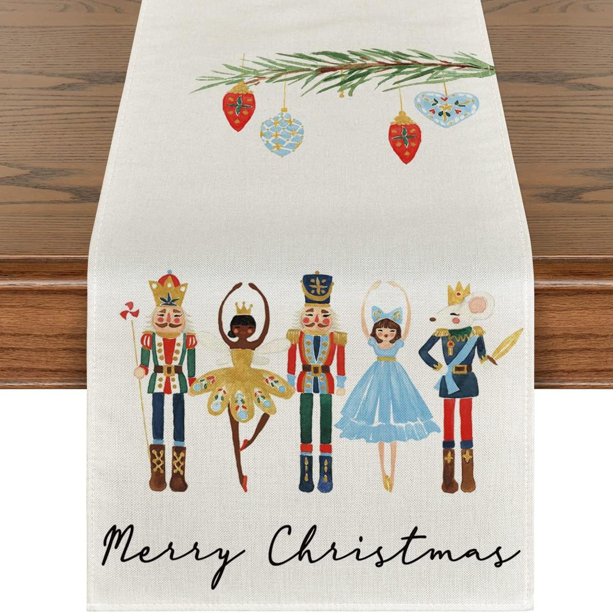 Camino de mesa navideño, decoración de mesa de comedor para el hogar, estilo europeo y americano, mantel nórdico, patrón a cuadros para mesa de té.