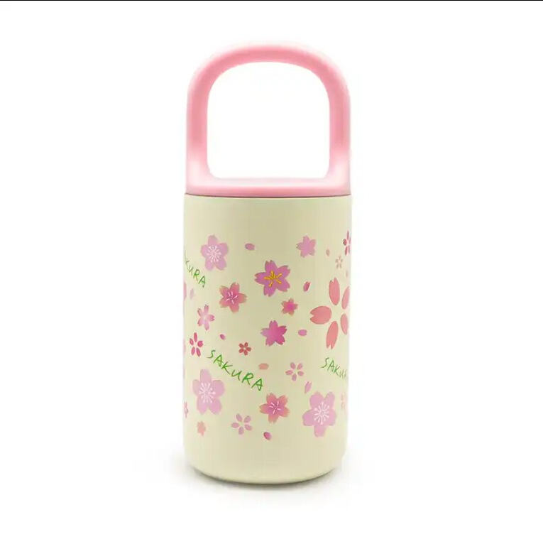 Popular online 316 lock Cup ins style creative cute portable cup Food Grade 316 stainless steel insulated water Cup