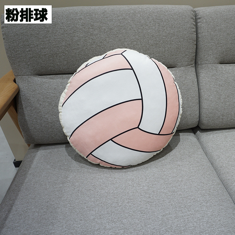 Simulación Baloncesto Rugby Voleibol Almohada Muñeca de trapo Juguete de peluche Cojín de sofá Accesorios de regalo para niños