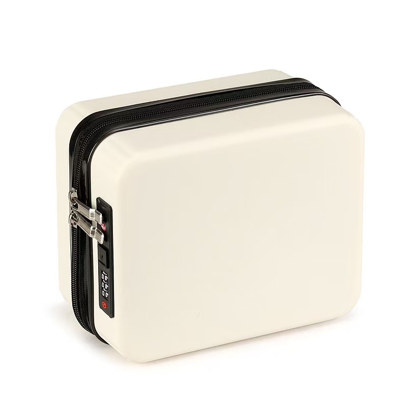 Luggage 8inch Cosmetic Case Souvenir Suitcase Women's Pp Flat Mini Password Box Handbag Gift Box Wholesale