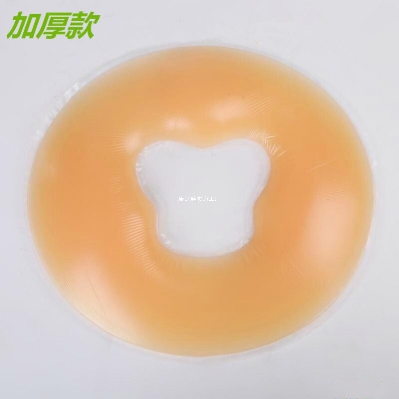 硅胶趴枕院加厚乳胶趴趴枕脸垫床按摩面枕垫枕防滑洞枕|undefined