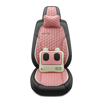 Style, Universal for All Seasons, Five-Seater | Universal seat cover - cherry-blossom-pink-standard-edition