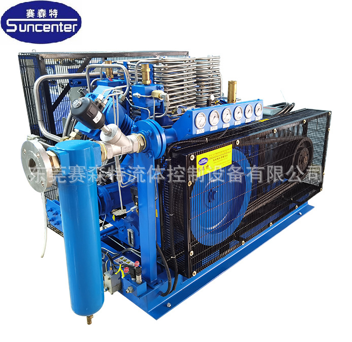 赛森特35MPA高压大流量气体压缩机  氮气压缩机流体控制设备