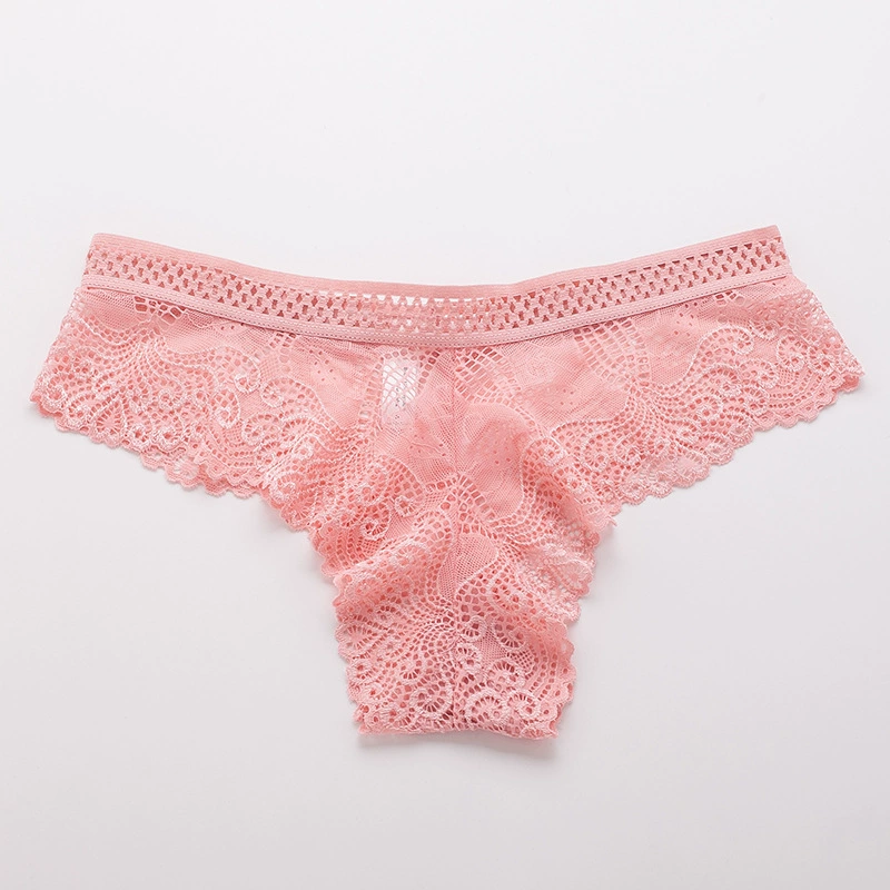 lace women's briefs, low–mid waist, breathable lace, lightweight, multiple colors S–XL