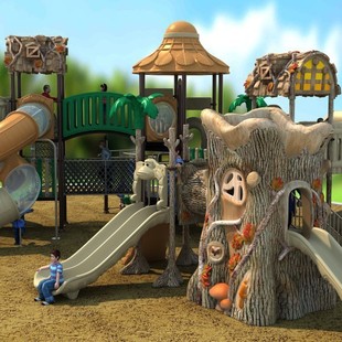 Outdoor Animal Slide Large Children's Amusement Equipment Slide Combination Toy Kindergarten