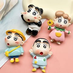 大サイズの漫画の明るい面のクレヨンの小さい新しい樹脂の部品のdiyクリームのゴムの手作りの冷蔵庫はヘアピンのアクセサリの材料を貼ります。