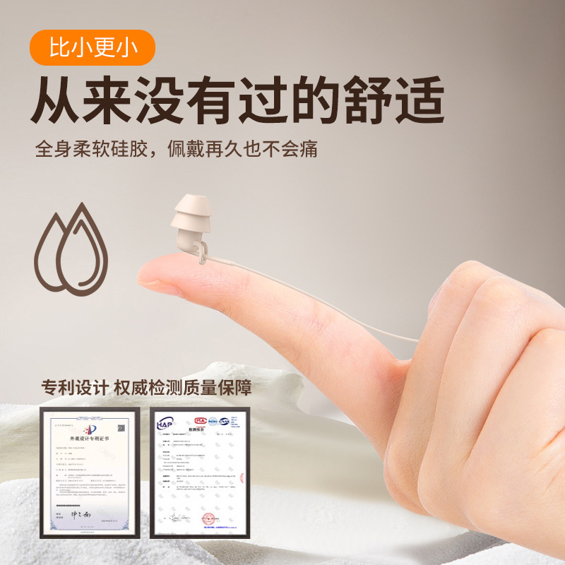 Interface In-Ear Noise Reduction Sleep Suitable for Oppo Sleep Headphones Soundproof Wired Huawei Round Head Sony Simple Style Interface In-Ear Noise Reduction Sleep Suitable for Oppo Sleep Headphones Soundproof Wired Huawei Round Head Sony Simple Style