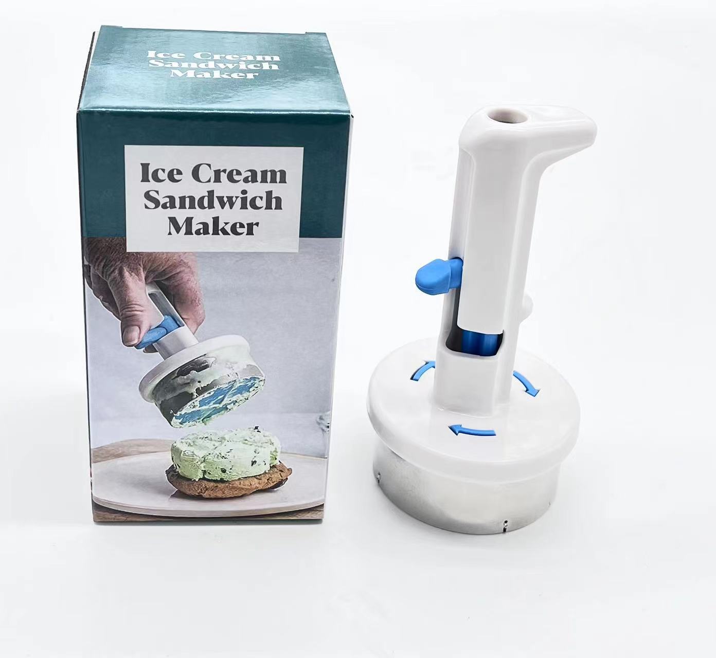 Dreamfarm Icepo Scoop|Maker For Sandwiches Rotating Spoon Ice Cream Scoop_voghion.com
