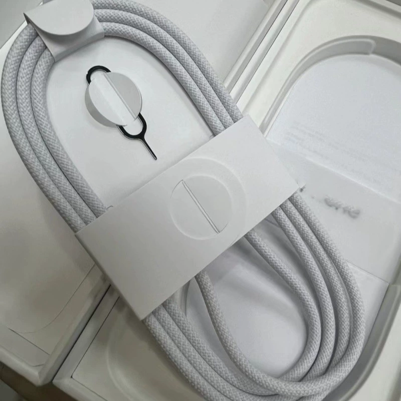 Apple, оригинальный iPhone 16, тканный iPhone16 Pro, кабель зарядки, 60W