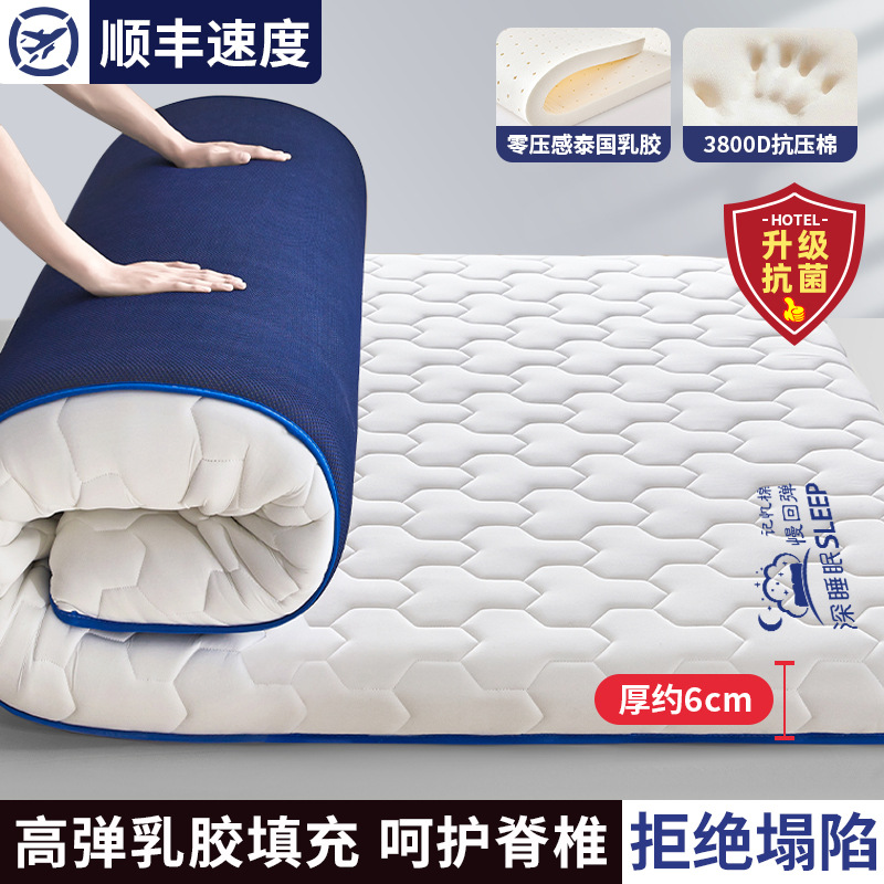 Colchón de látex cojín dormitorio cojín dormitorio dormitorio cojín de tatami individual alquiler cojín de alquiler
