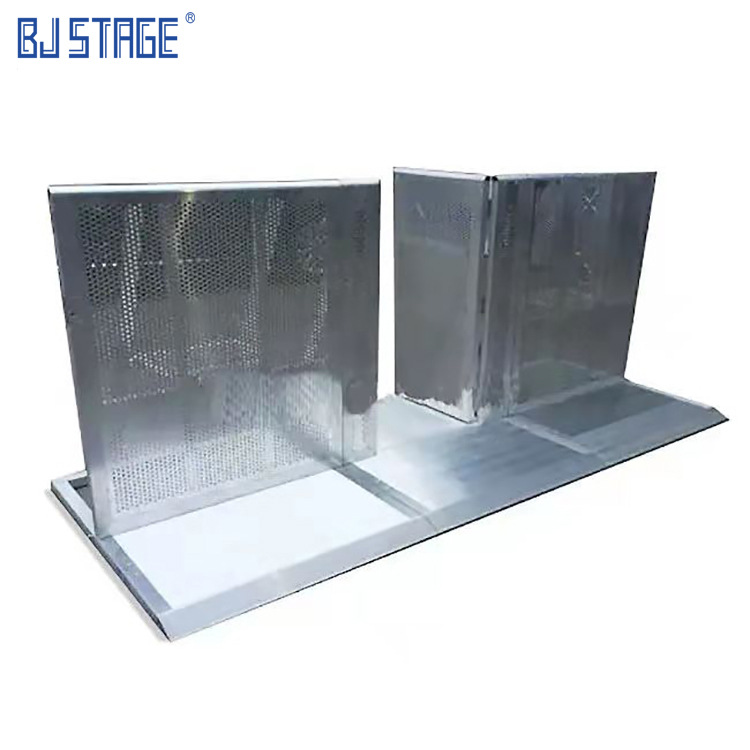 铝合金门式防爆栏 拒马交通 演出围栏 音乐会活动隔离栏