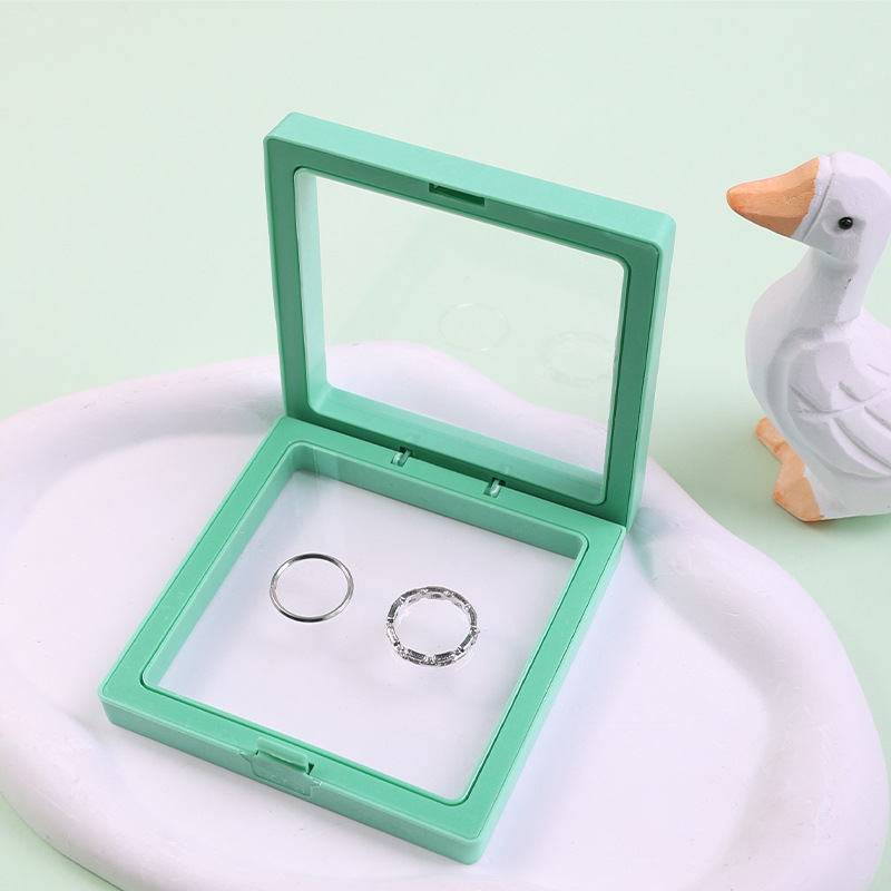 Nueva caja de almacenamiento de uñas desgaste tablero de exhibición de uñas caja de almacenamiento de organización de joyas pieza de uñas caja de almacenamiento a prueba de polvo