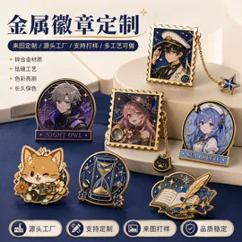 冰箱贴;徽章;键帽