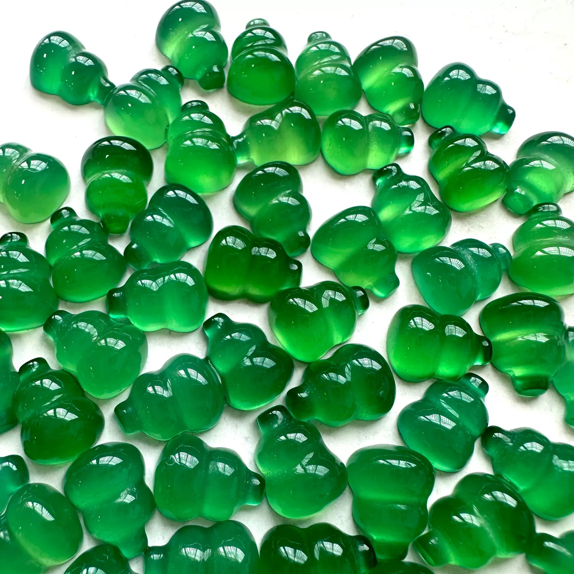 Натуральный агат, нефритовое кольцо, поверхность, инкрустированная свободным камнем, тыква, кольцо, подвеска, ожерелье, ювелирные изделия ручной работы из халцедона с камнями