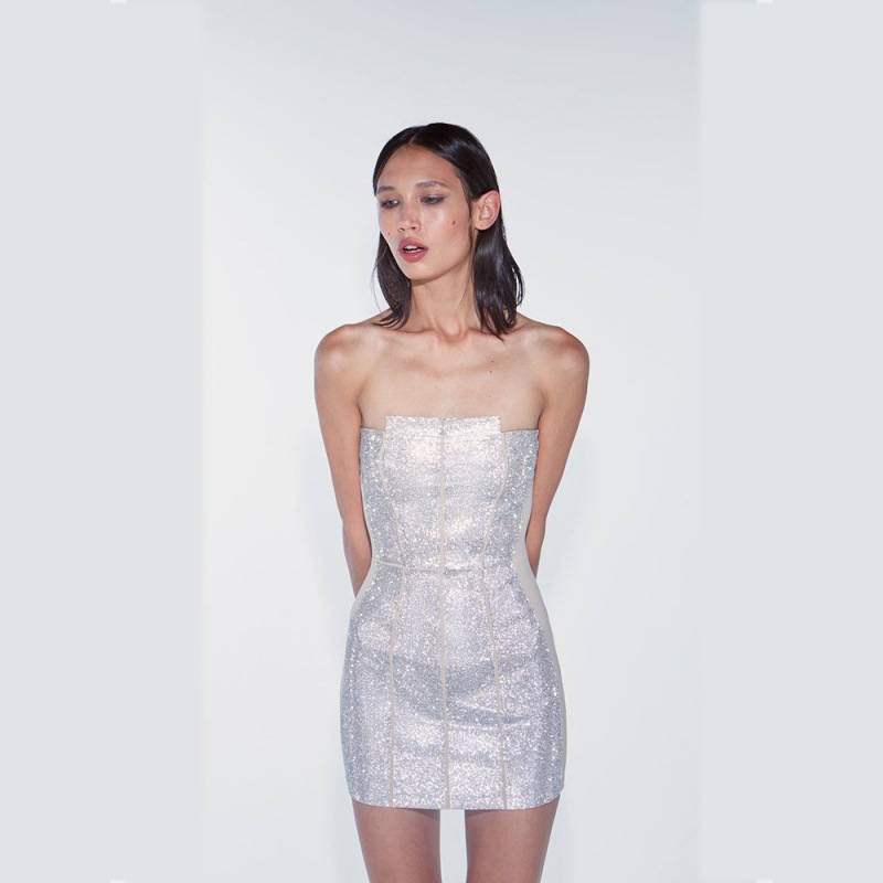 fashionable elastic tube top