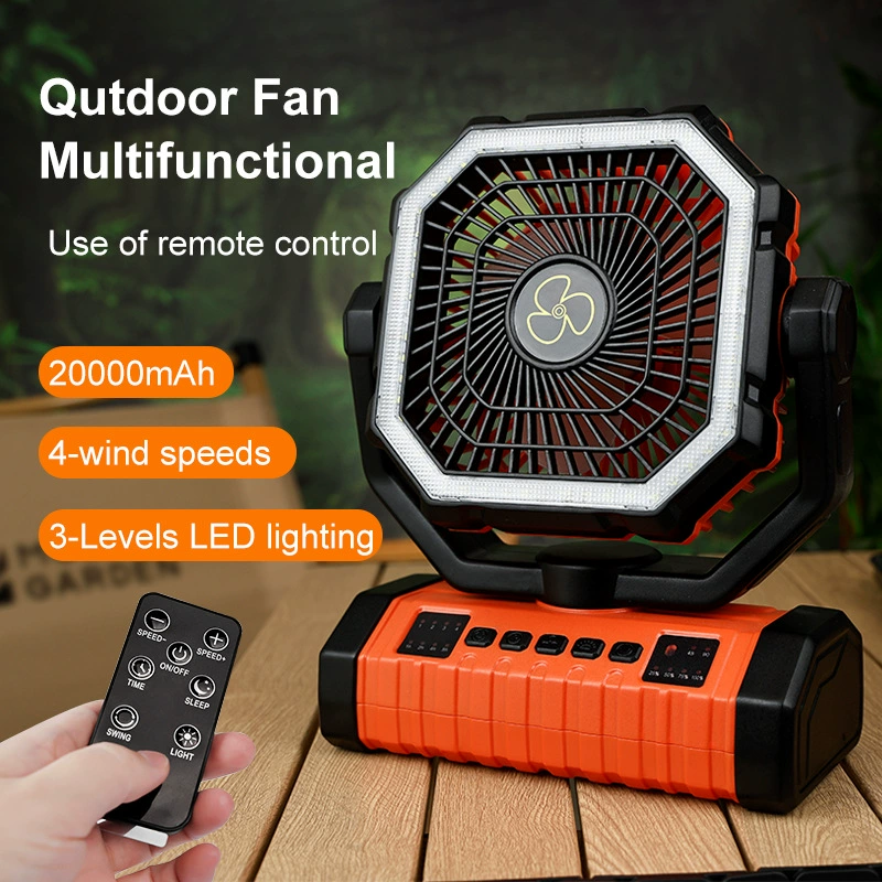 Новый 20 000 мАч открытый кемпинг вентилятор зарядный