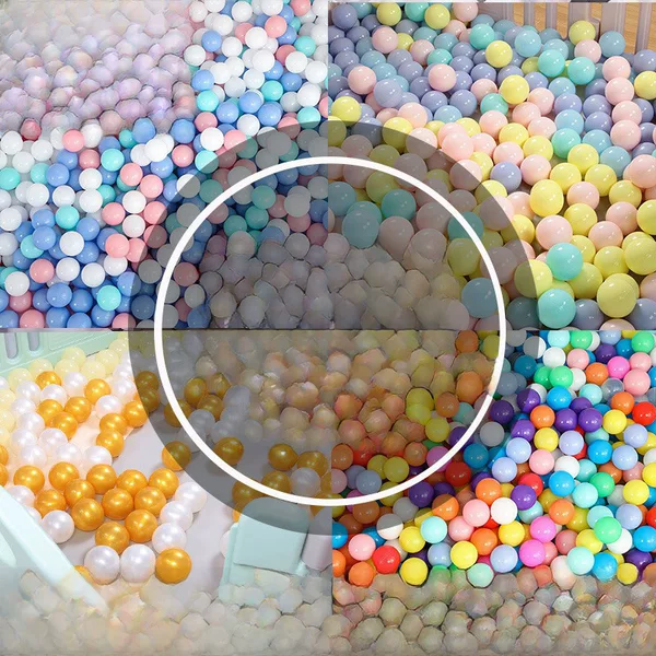 Ocean ball baby thick color non-toxic tasteless children's household can bite indoor toy ball pool manufacturers wholesale