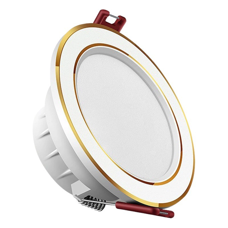 Домашний светильник светодиодный потолочный светильник 5 Вт встраиваемое отверстие 7.5cm гостиная потолка бычьего глаза отверстие лампа лампа лампа лампа