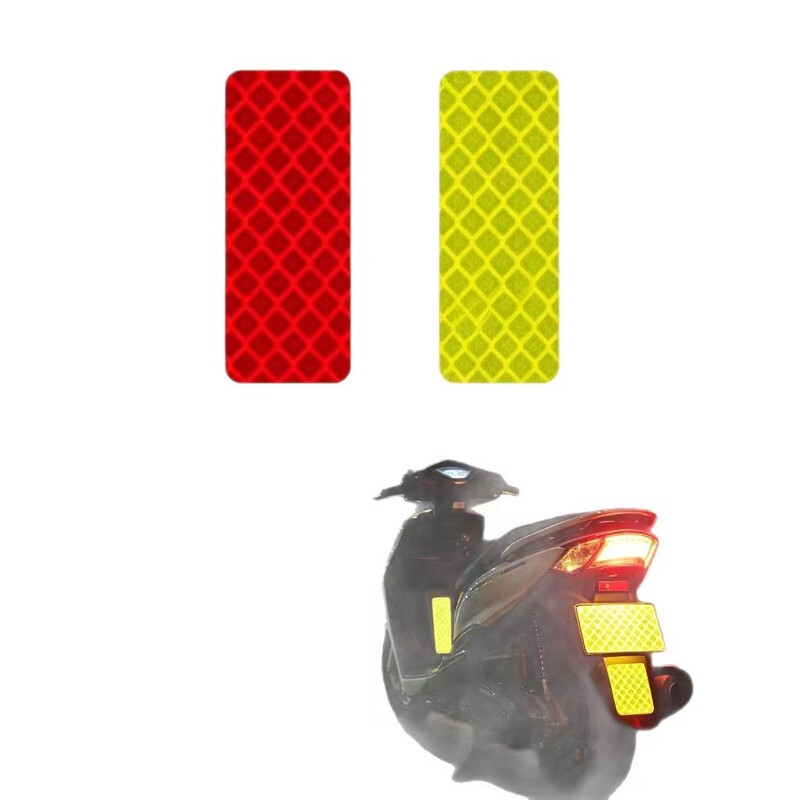 In-stock car reflective strip stickers, electric vehicle and motorcycle reflective stickers, fluorescent warning stickers, night-time warning reflective film stickers In-stock car reflective strip stickers, electric vehicle and motorcycle reflective stickers, fluorescent warning stickers, night-time warning reflective film stickers
