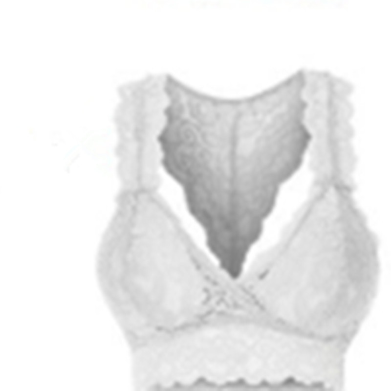 Europa y América transfronteriza nueva sexy de tres puntos en forma de melocotón sexy sujetador hueco de encaje completo multi-color multi-tamaño de la ropa interior