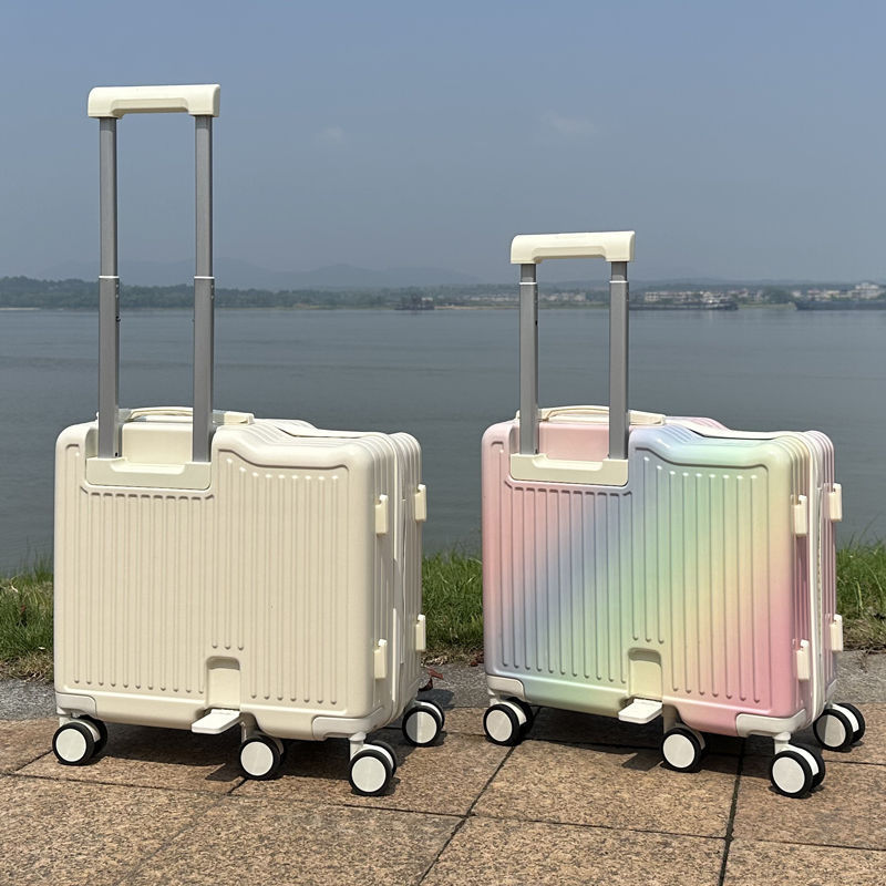 Children's Suitcase Ride-On for Boys 2025 New Model 20inch Carry-On Small Combination Lock Travel Trolley Case for Girls