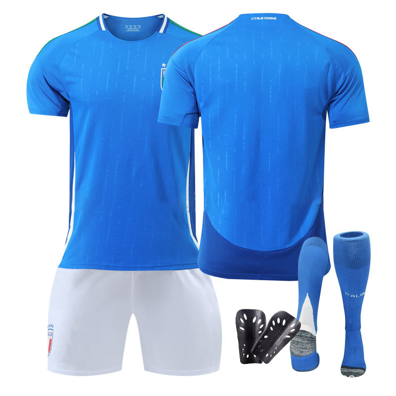 2024 이탈리아 홈 양말 보호자와 번호 없음