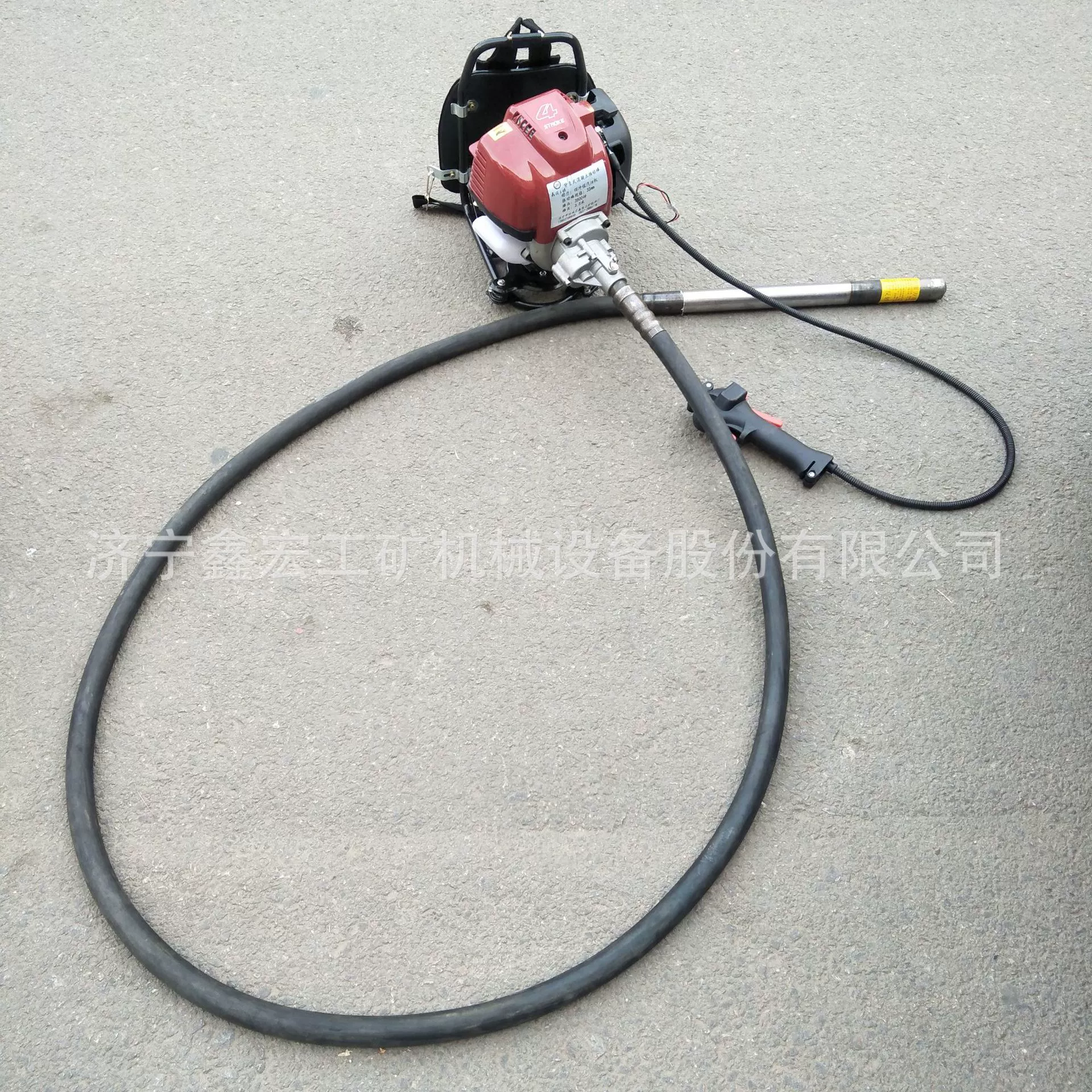 Подключаемый вибратор Рюкзак Бензиновый вибратор 35 мм стержневой вибратор для бетона