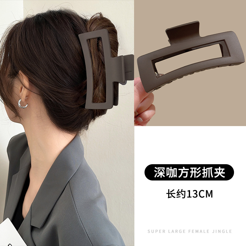 6#Dark coffee square gripper 13cm